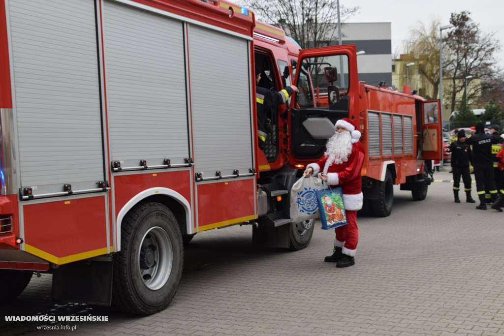 Strażacka akcja we wrzesińskim szpitalu