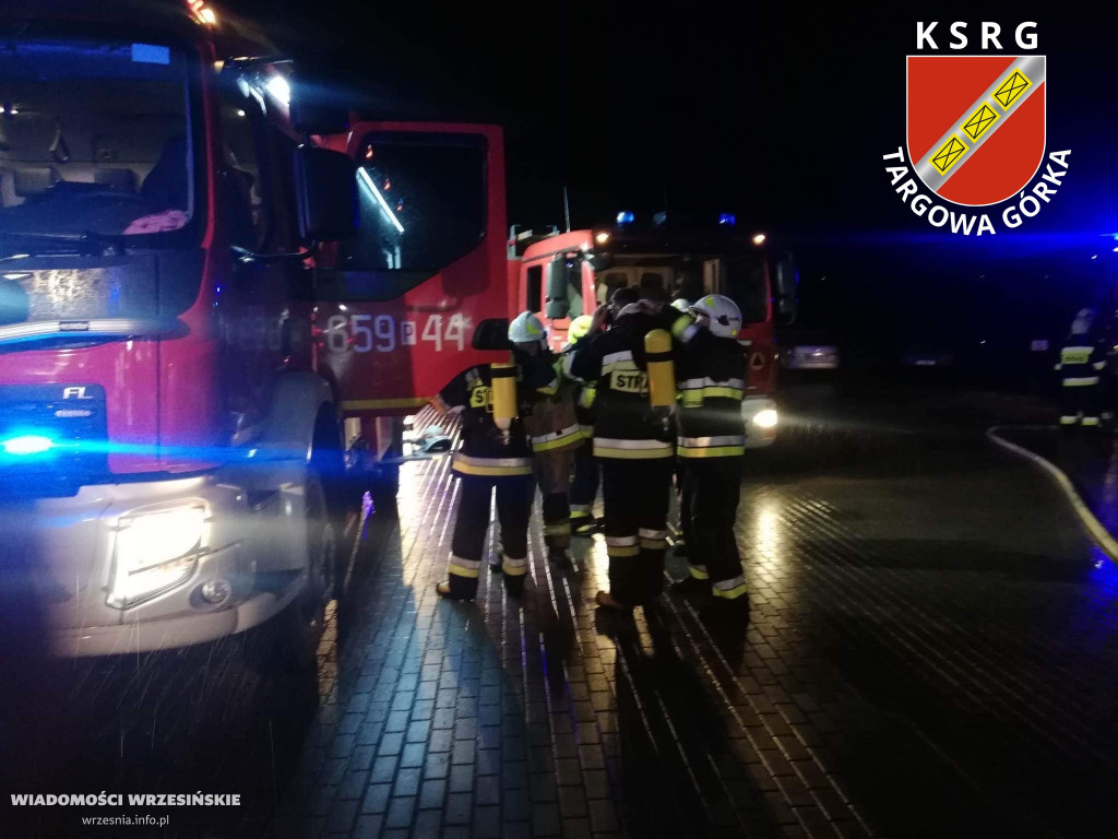Pożar w firmie produkującej m.in. sita [FOTO]