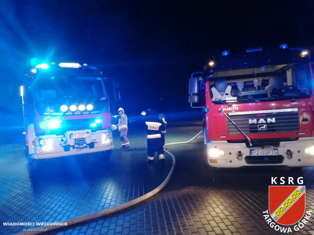 Pożar w firmie produkującej m.in. sita [FOTO]