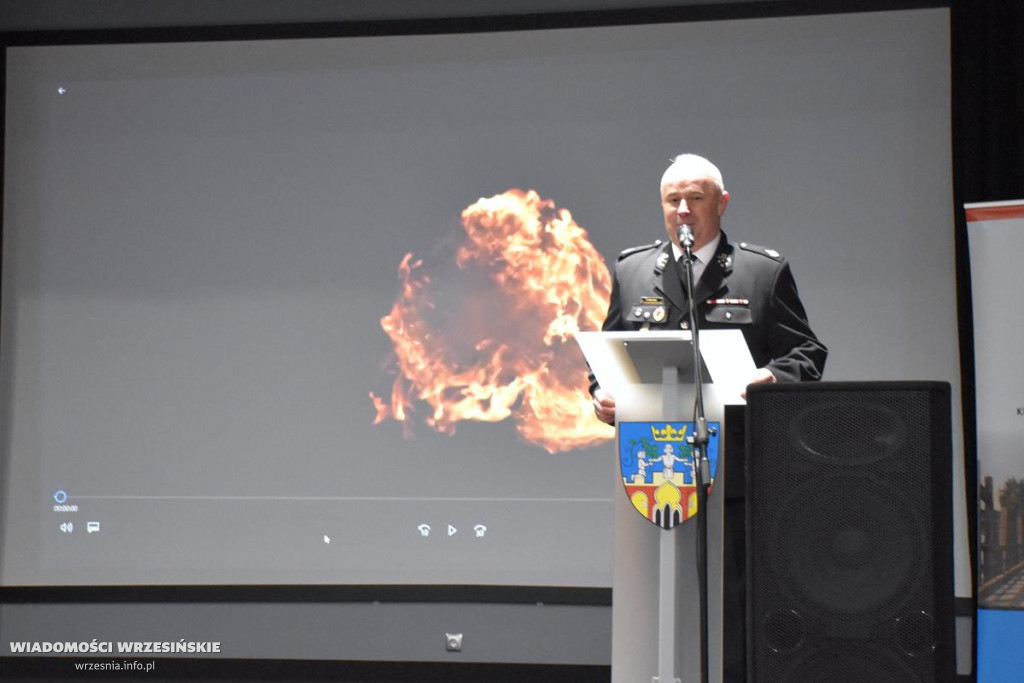 Przekazanie nowego wozu dla OSP Pyzdry