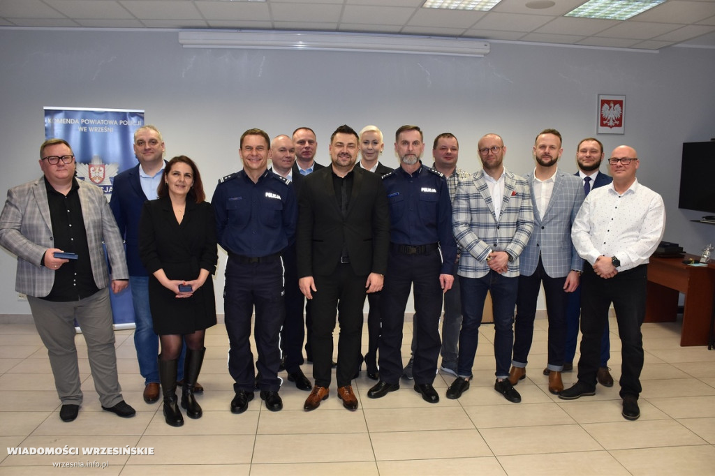 Pożegnanie policjantów odchodzących na emeryturę