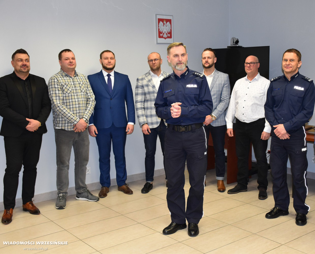 Pożegnanie policjantów odchodzących na emeryturę