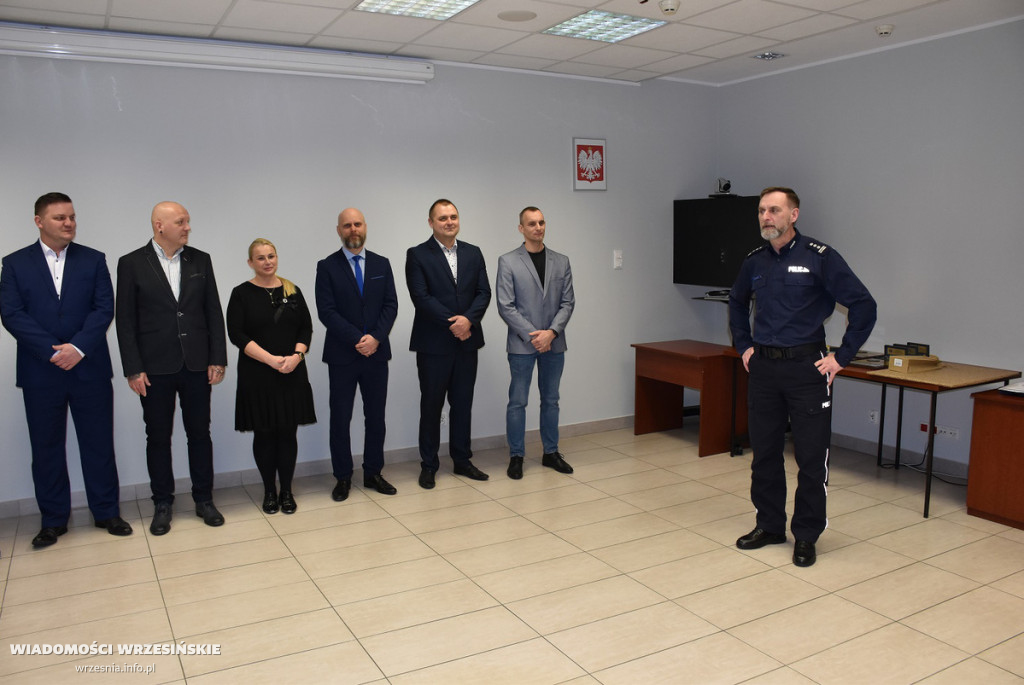 Pożegnanie policjantów odchodzących na emeryturę