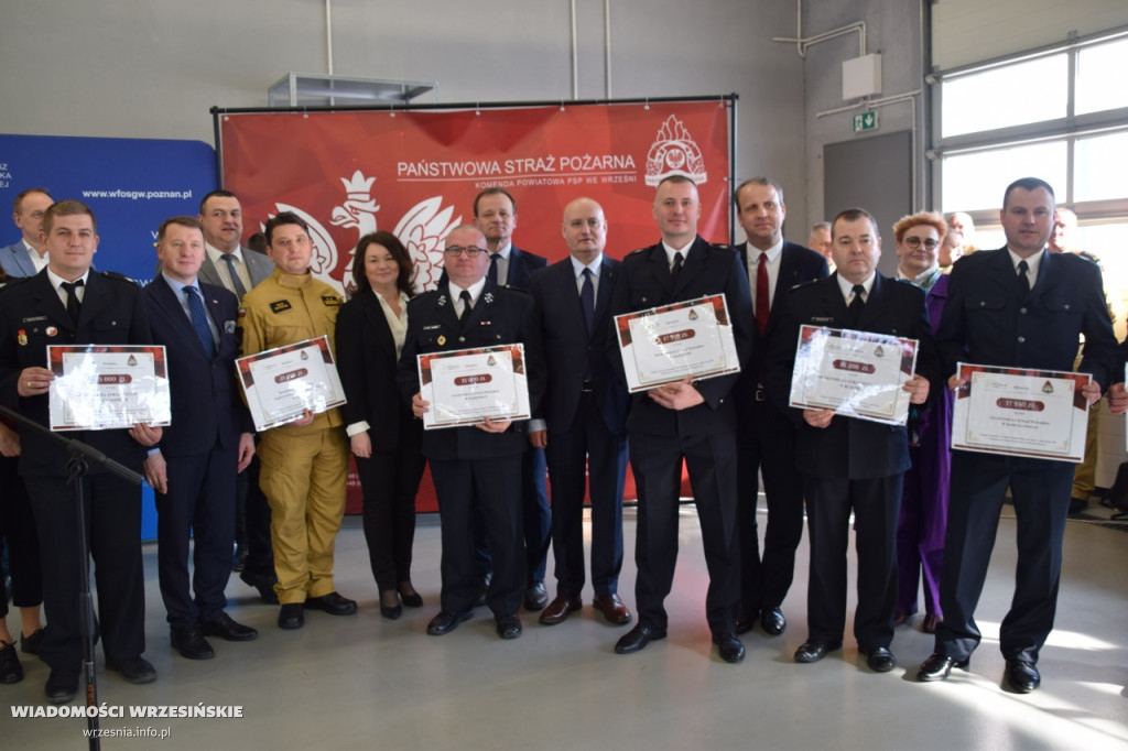 Wręczenie promes dla jednostek OSP