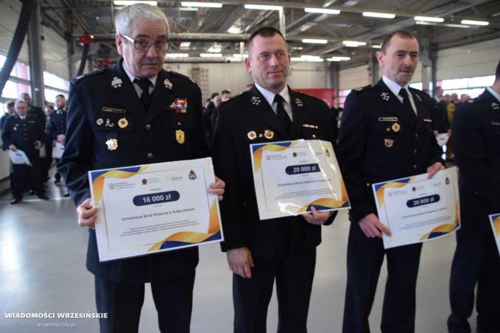 Wręczenie promes dla jednostek OSP