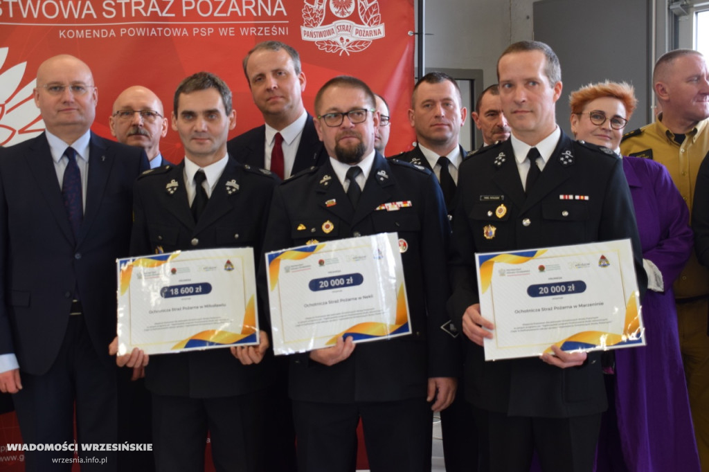 Wręczenie promes dla jednostek OSP