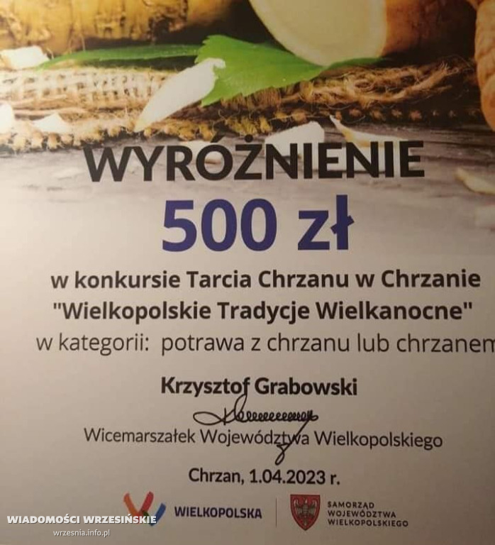 „Orzechowianki” wyróżnione w konkursie kulinarnym