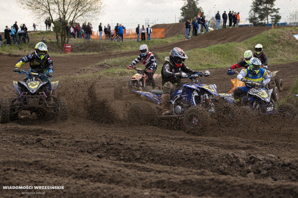 Błotny motocross w Opatówku