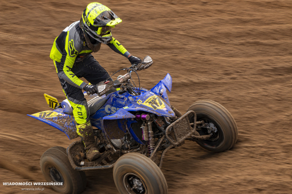 Błotny motocross w Opatówku