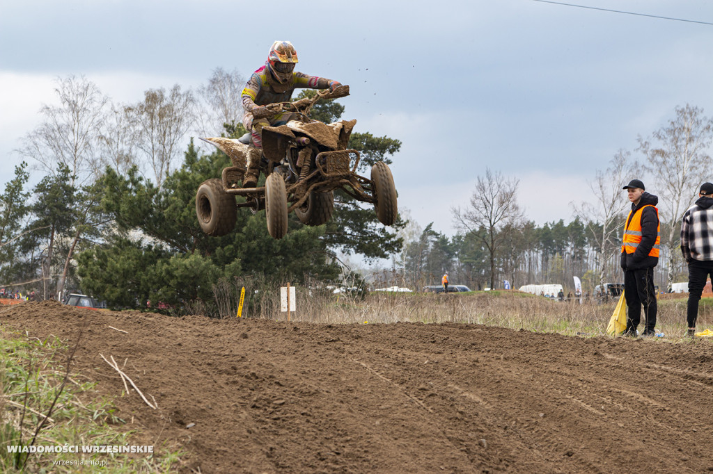 Błotny motocross w Opatówku