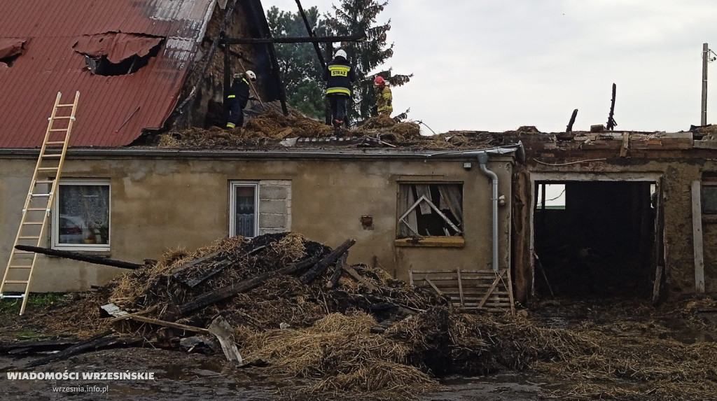 Stracili dom. Pogorzelcom potrzebna jest pomoc