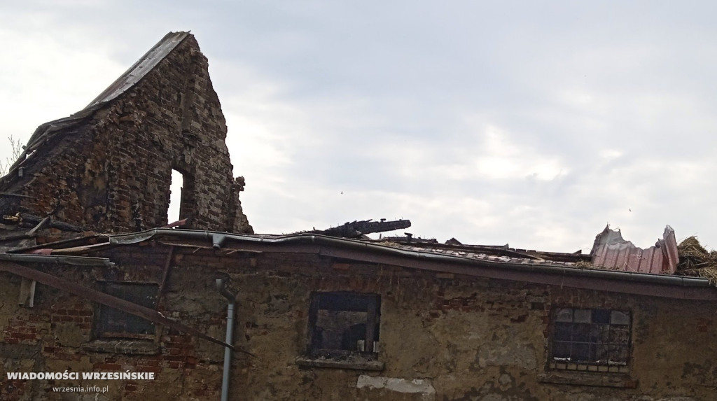 Stracili dom. Pogorzelcom potrzebna jest pomoc