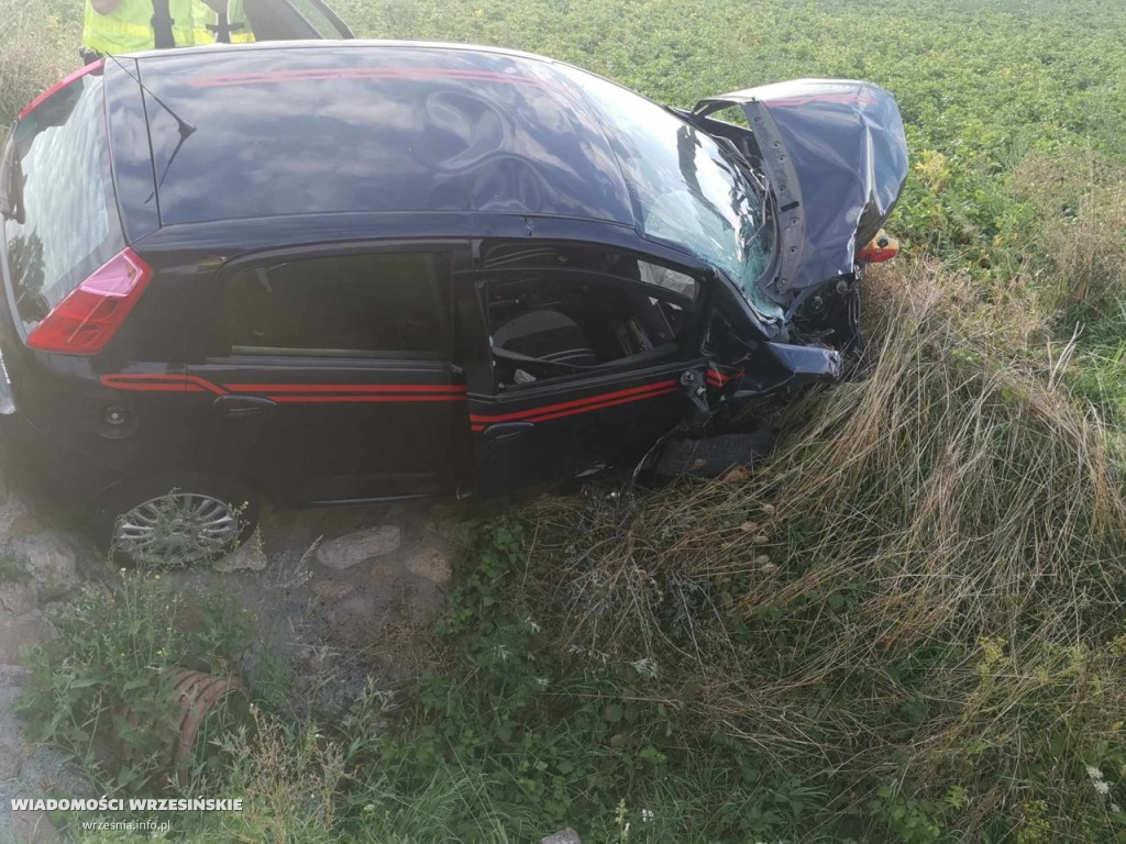 Wypadek na krajowej piętnastce w Skotnikach [FOTO]