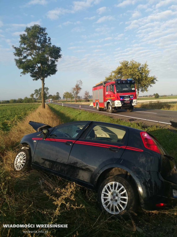 Wypadek na krajowej piętnastce w Skotnikach [FOTO]