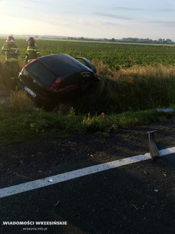 Wypadek na krajowej piętnastce w Skotnikach [FOTO]