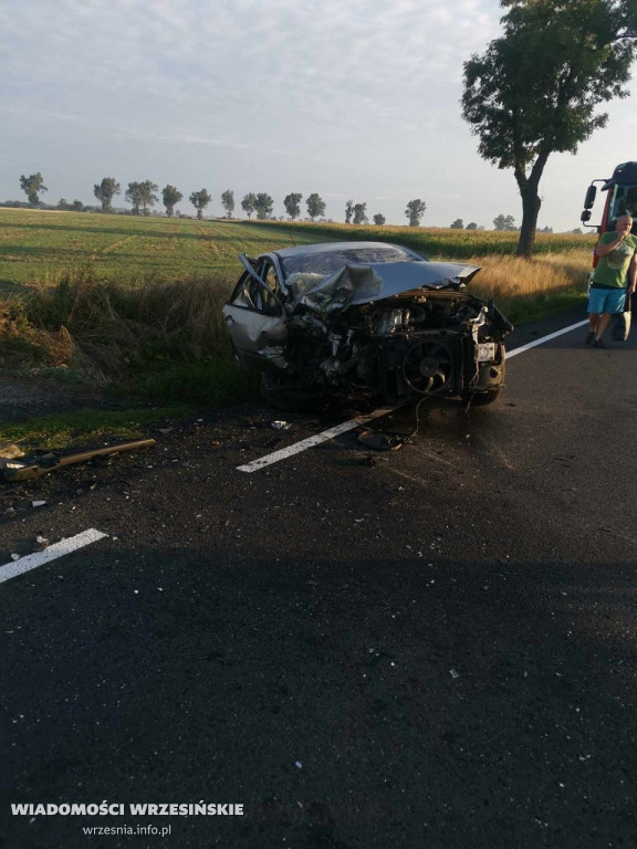 Wypadek na krajowej piętnastce w Skotnikach [FOTO]