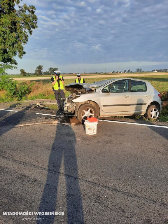 Wypadek na krajowej piętnastce w Skotnikach [FOTO]