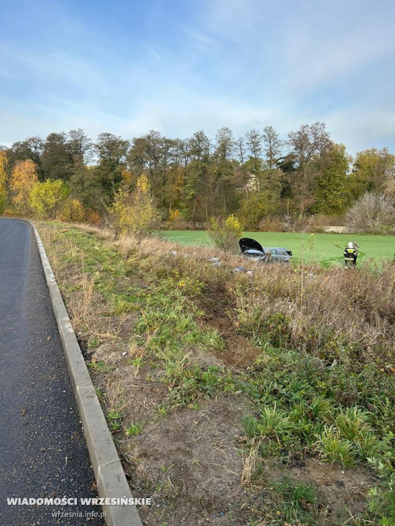 Kierujący audi stracił panowanie nad pojazdem