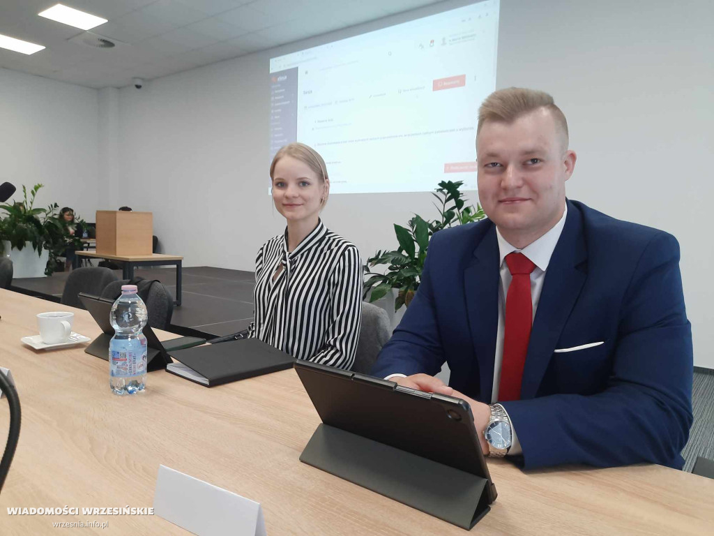 Sesja nowej Rady Powiatu Wrzesińskiego