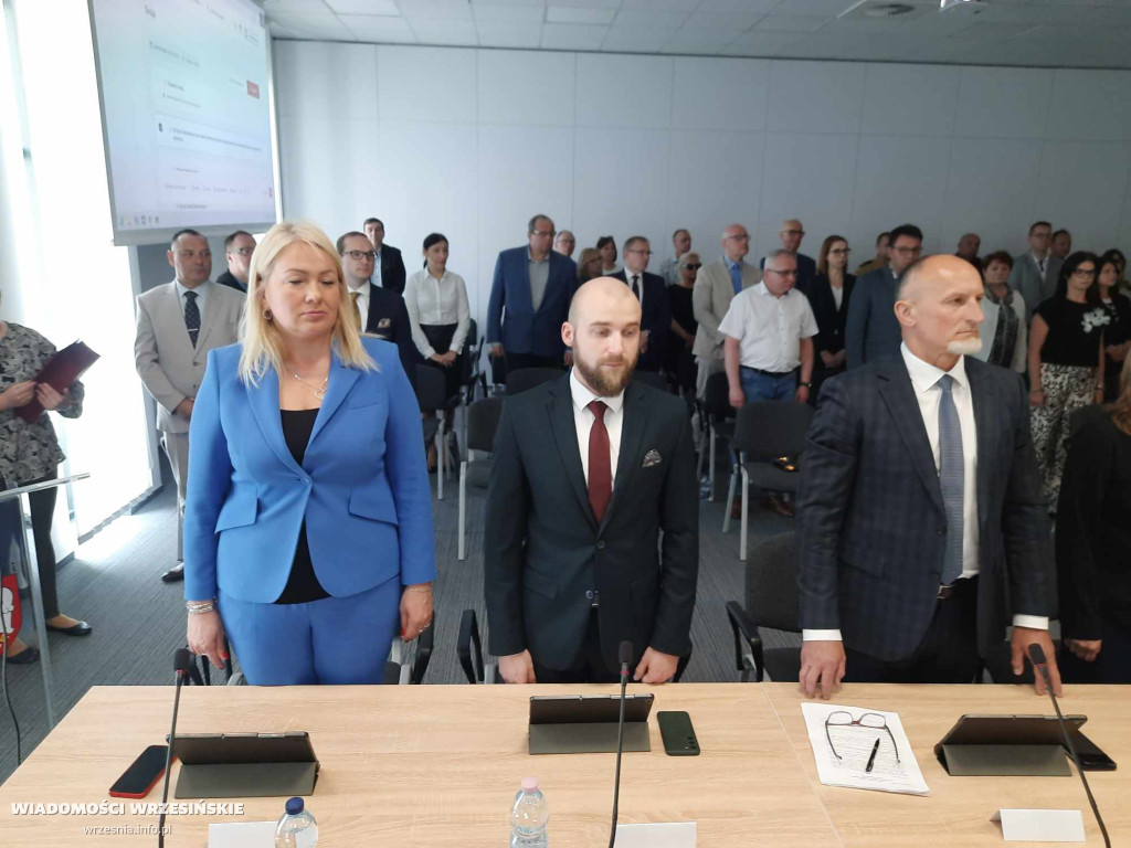 Sesja nowej Rady Powiatu Wrzesińskiego