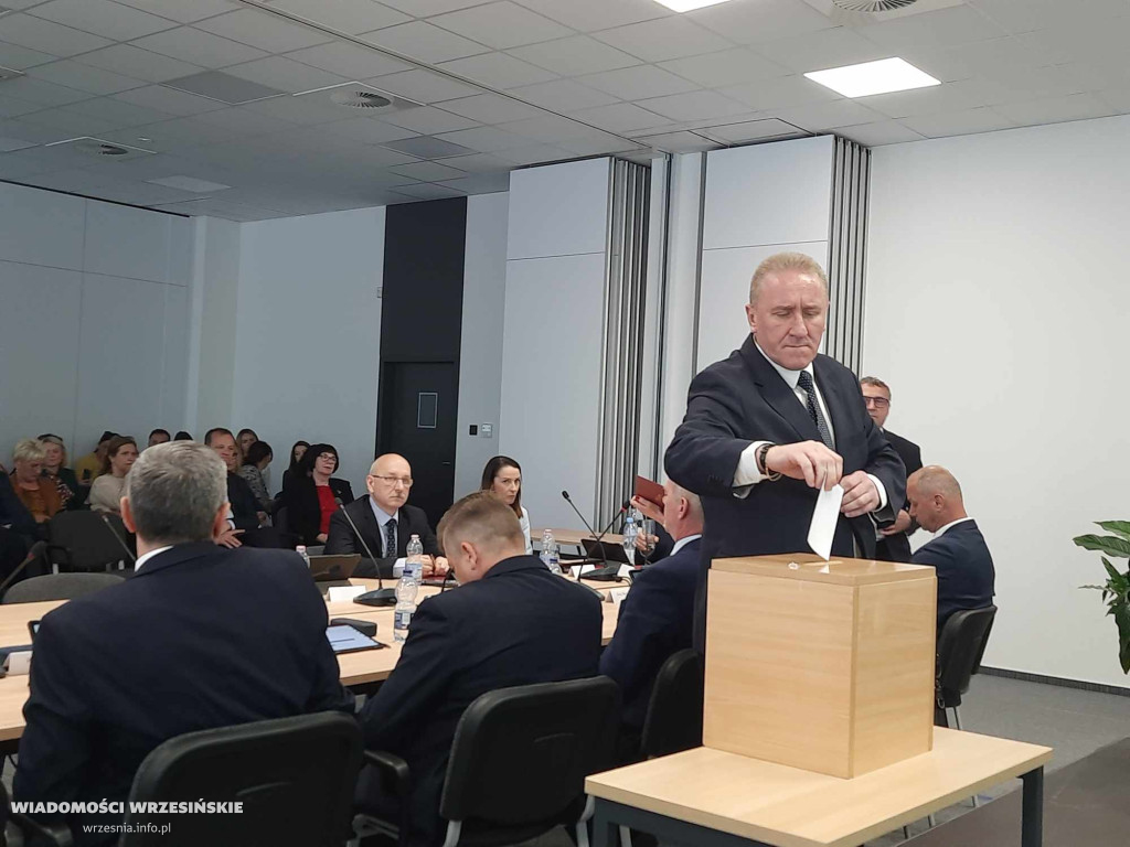 Sesja nowej Rady Powiatu Wrzesińskiego