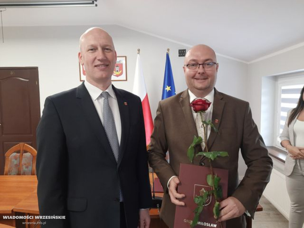 Burmistrz Miłosławia i radni zaprzysiężeni [FOTO]