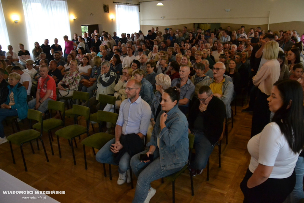 Zebranie wiejskie w Kaczanowie