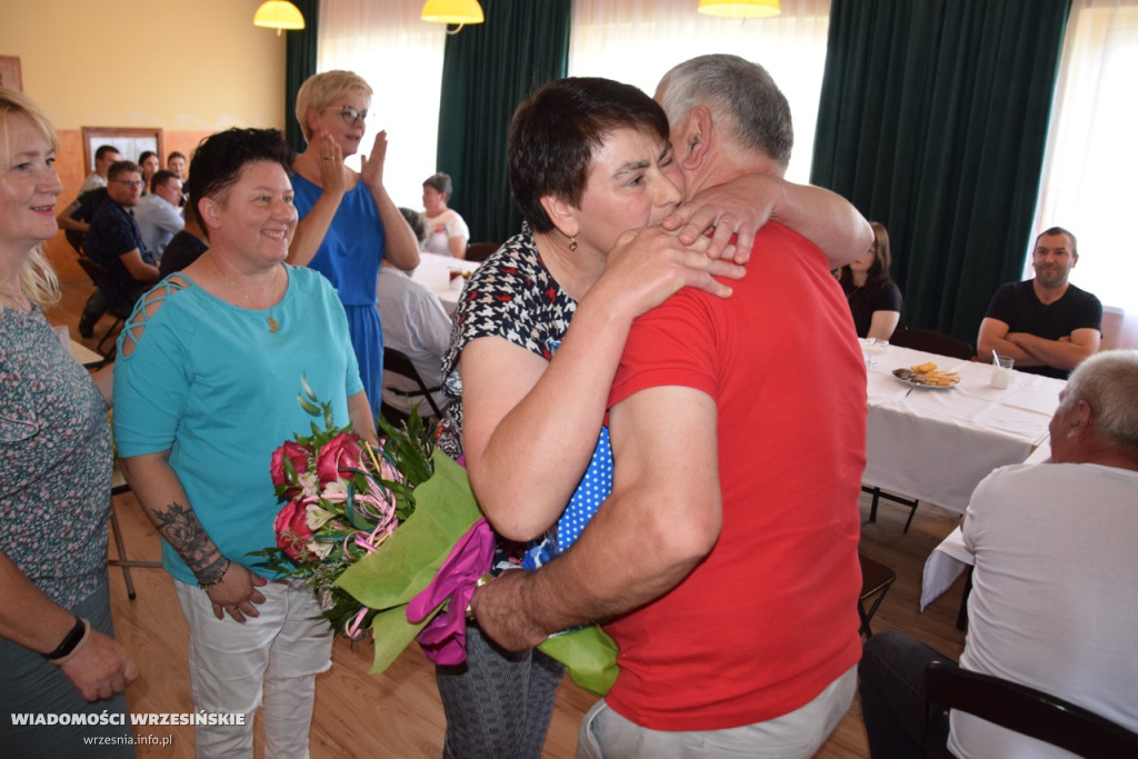 Zebranie wiejskie w Cieślach Małych