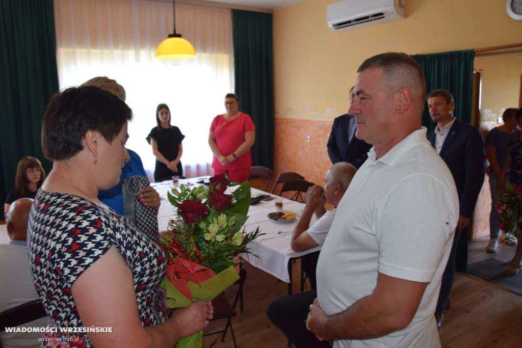 Zebranie wiejskie w Cieślach Małych