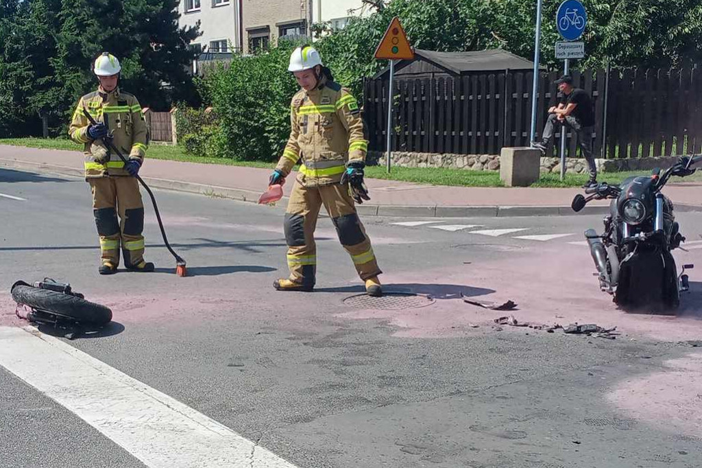 Zderzenie pojazdów we Wrześni [FOTO]