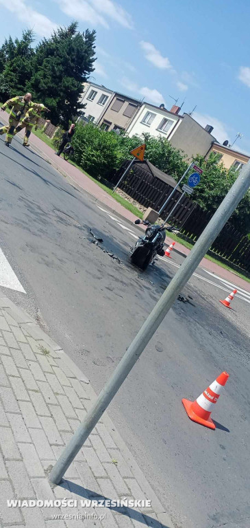 Zderzenie pojazdów we Wrześni [FOTO]