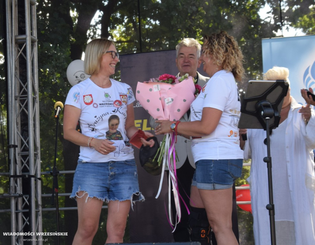 Powitanie Dawida Czerwińskiego we Wrześni