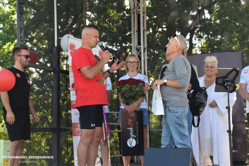 Powitanie Dawida Czerwińskiego we Wrześni