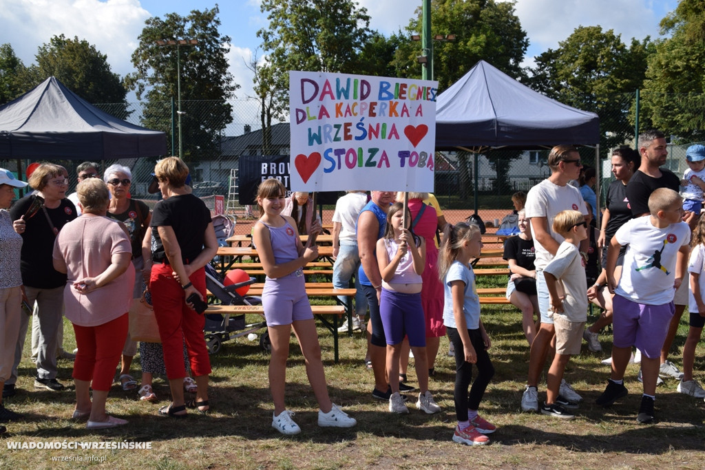 Powitanie Dawida Czerwińskiego we Wrześni