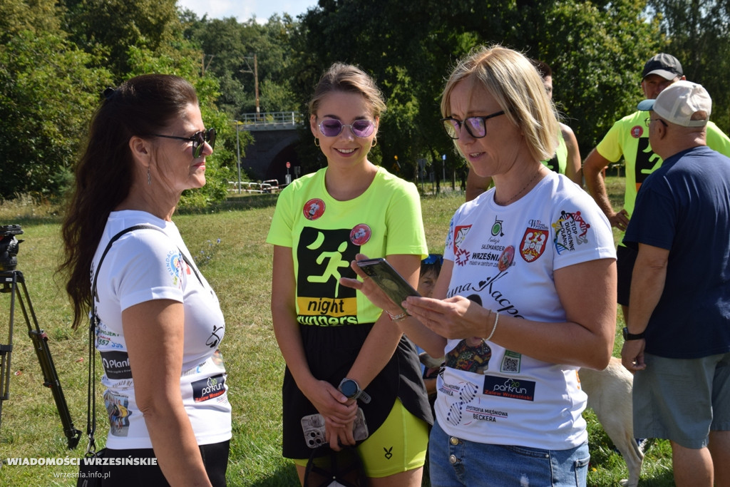 Powitanie Dawida Czerwińskiego we Wrześni