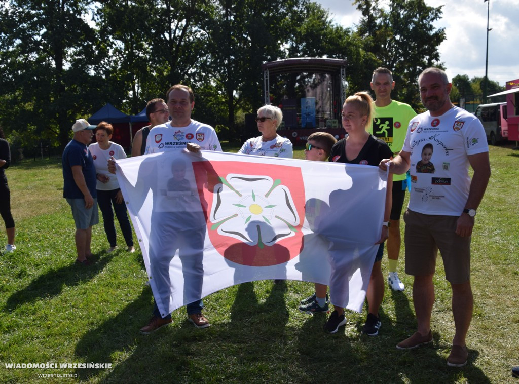 Powitanie Dawida Czerwińskiego we Wrześni