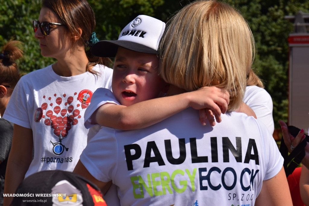 Powitanie Dawida Czerwińskiego we Wrześni