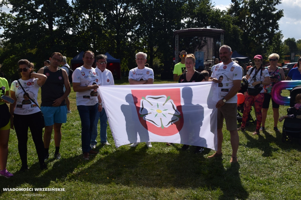 Powitanie Dawida Czerwińskiego we Wrześni