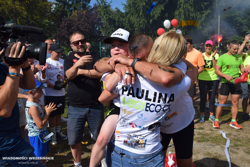 Powitanie Dawida Czerwińskiego we Wrześni