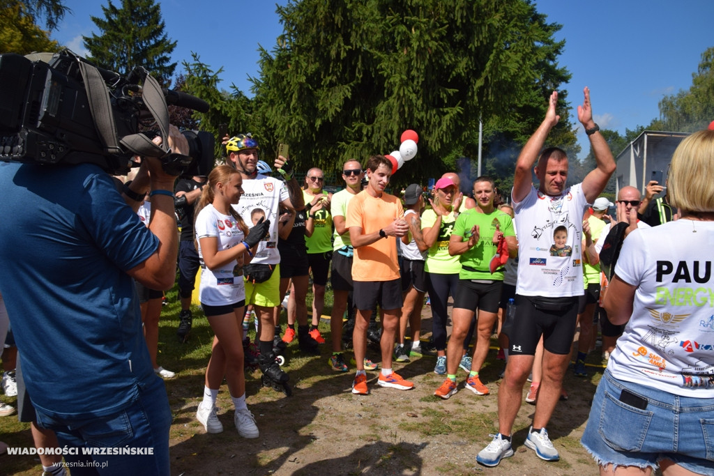 Powitanie Dawida Czerwińskiego we Wrześni