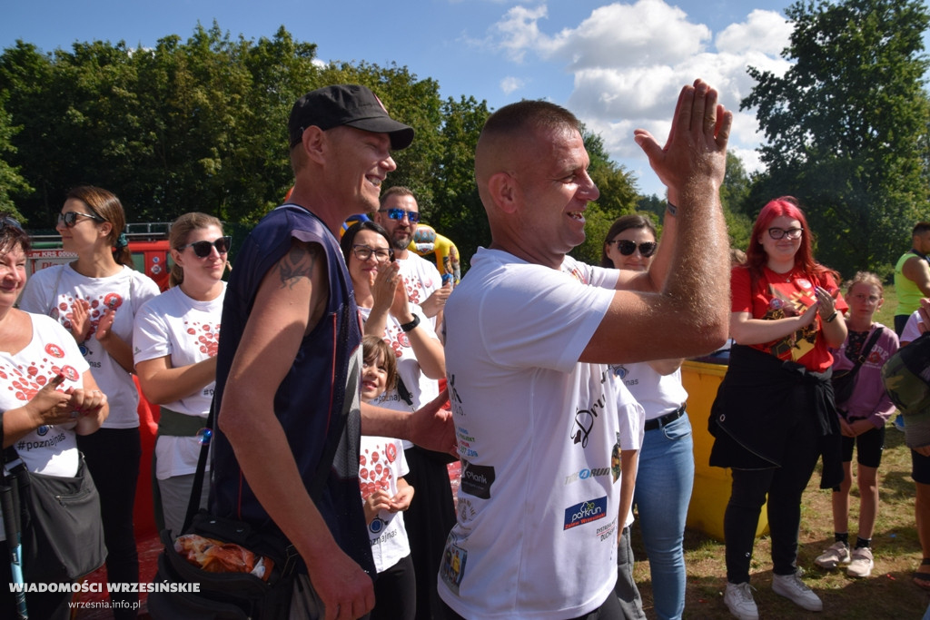 Powitanie Dawida Czerwińskiego we Wrześni