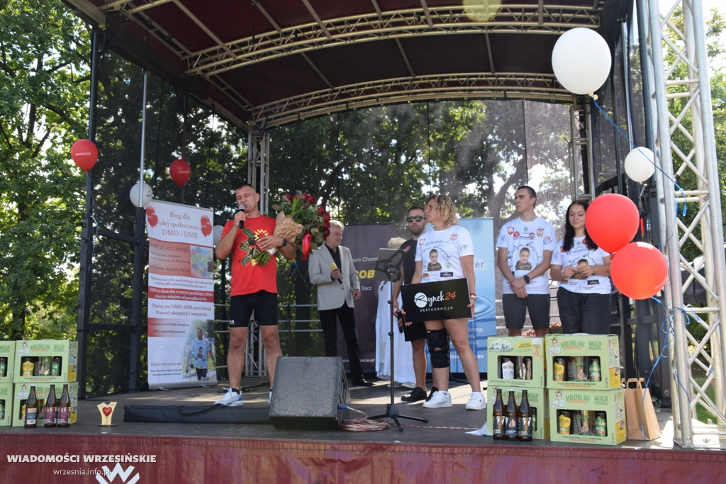 Powitanie Dawida Czerwińskiego we Wrześni