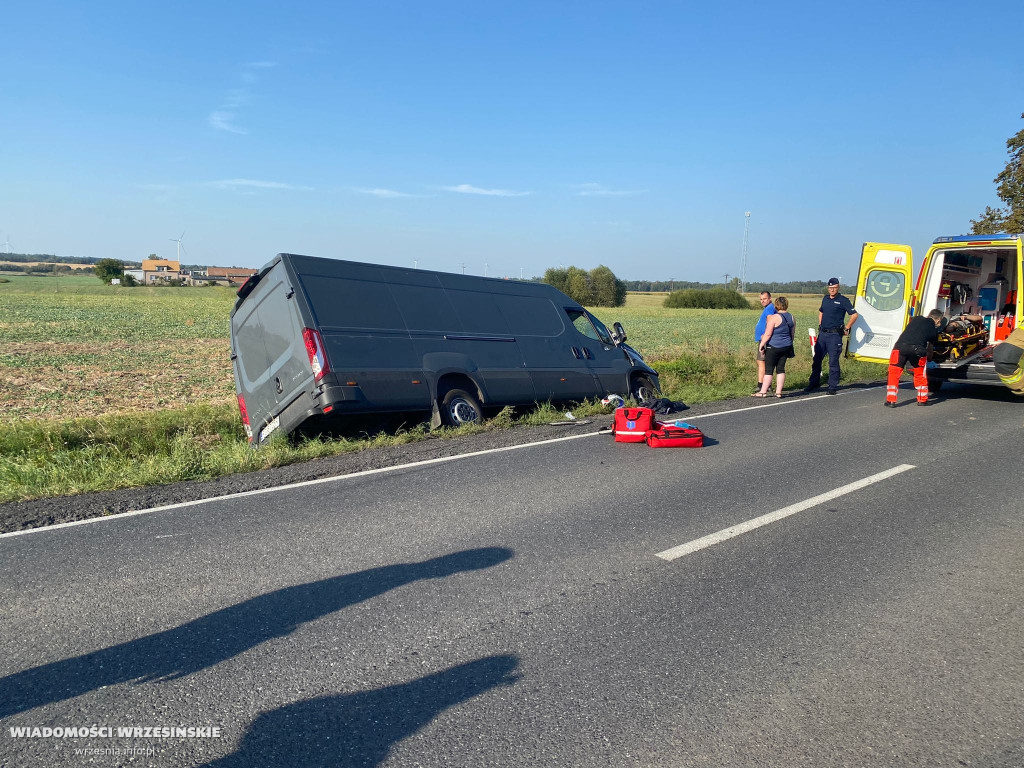 Zderzenia quada i samochodu w Białym Piątkowie