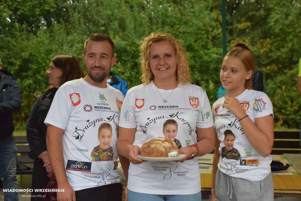 Powitanie Dawida Czerwińskiego we Wrześni