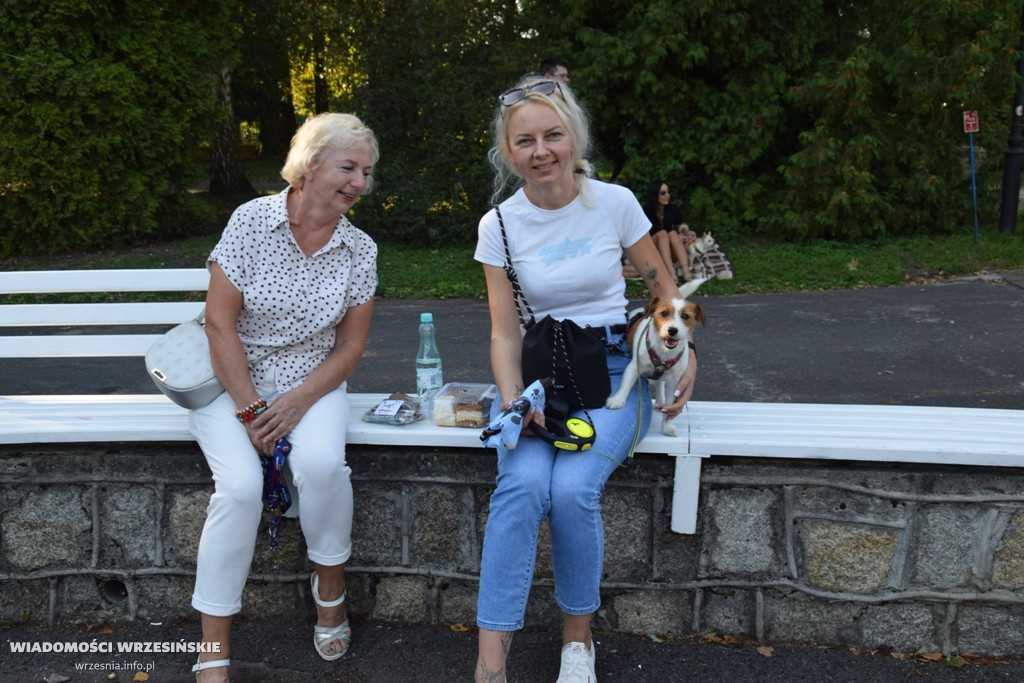 Psi piknik w parku Dzieci Wrzesińskich