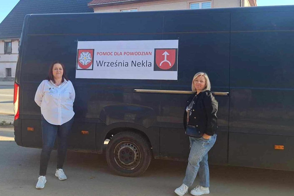 Pomoc powodzianom Zespołu Szkół w Nekli