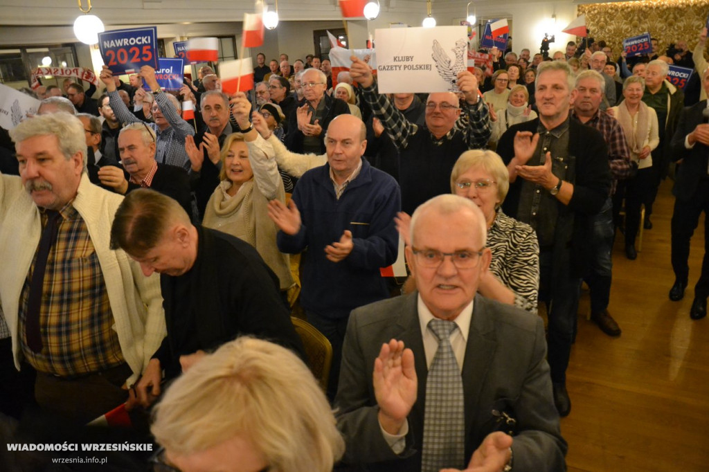 Spotkanie z Karolem Nawrockim we Wrześni