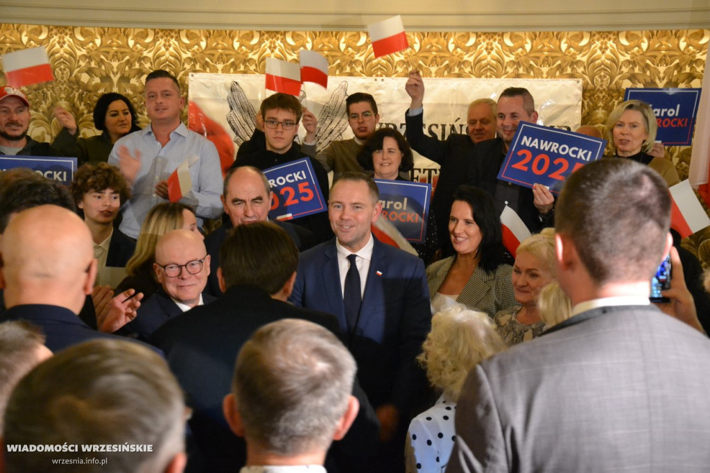 Spotkanie z Karolem Nawrockim we Wrześni