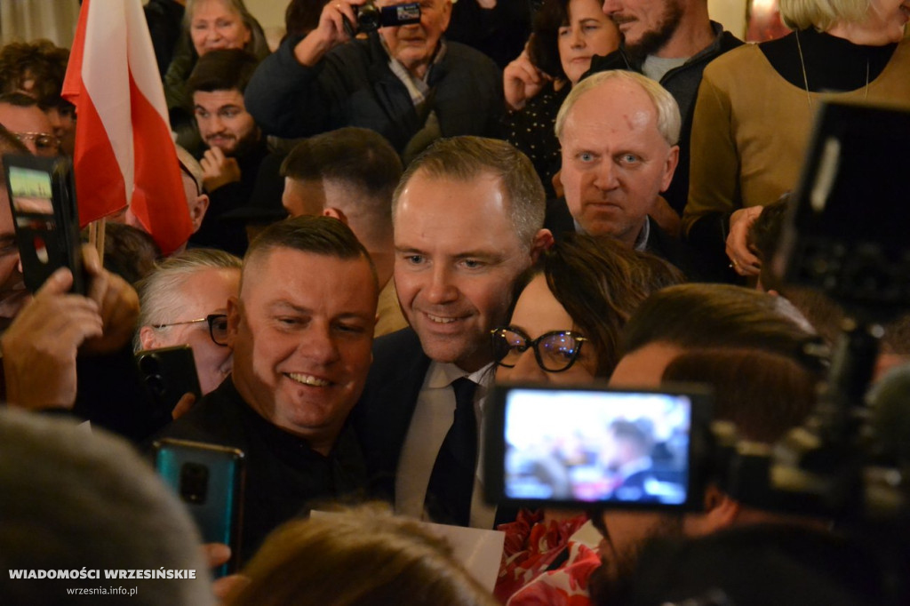 Spotkanie z Karolem Nawrockim we Wrześni