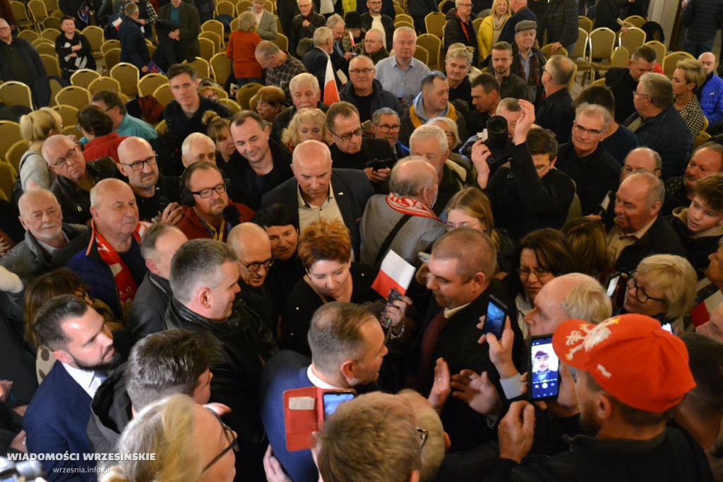 Spotkanie z Karolem Nawrockim we Wrześni